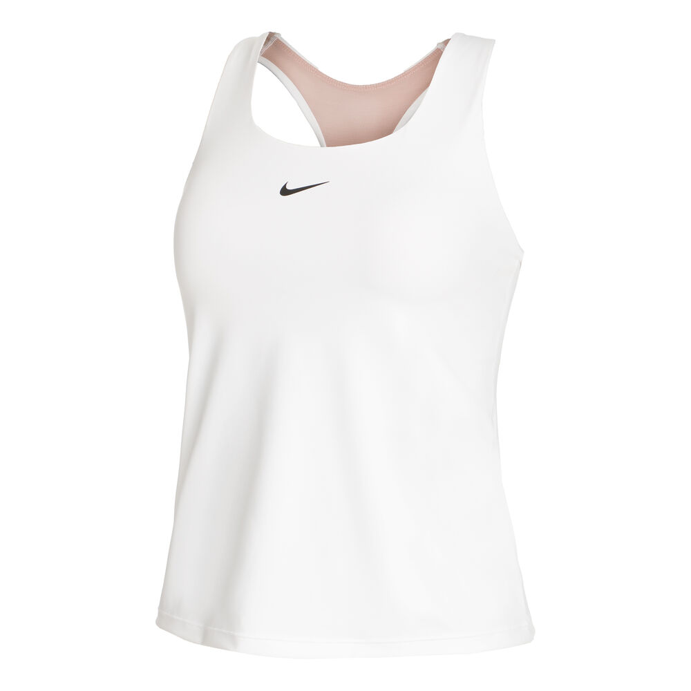 Nike Dri-Fit Swoosh Bra Tank-Top Damen - Weiß, Größe L