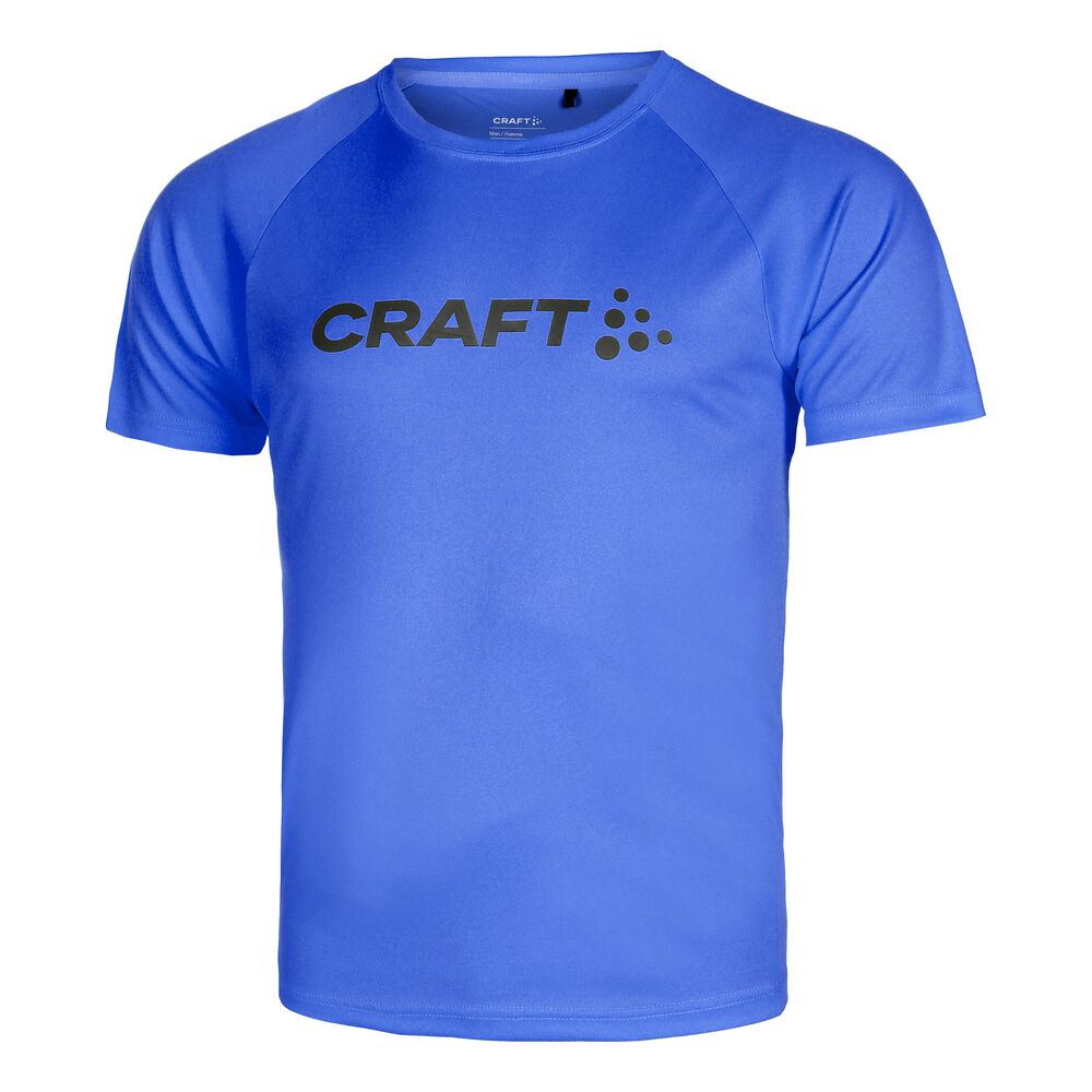 Craft Core Essence Logo Laufshirt Herren - Blau, Größe XXL