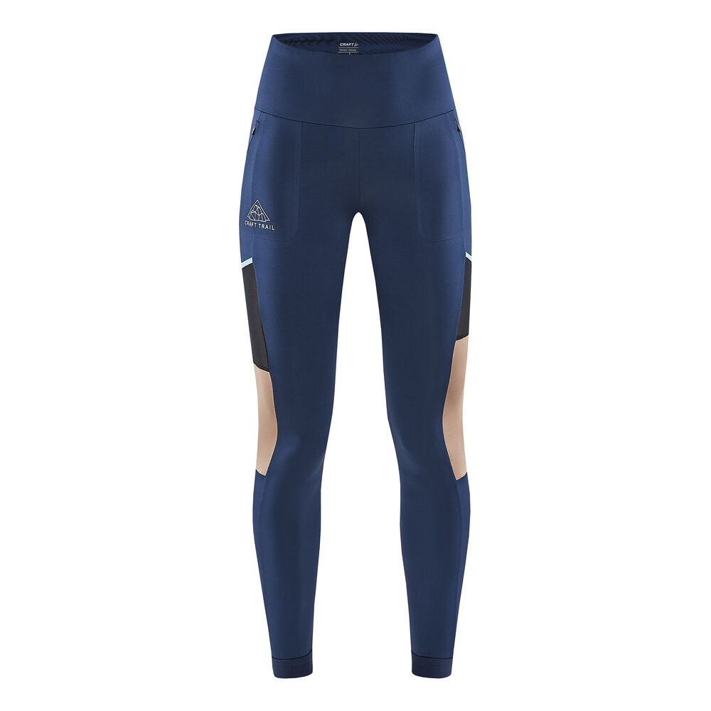 Craft Pro Trail Tight Damen - Blau, Braun, Größe XS