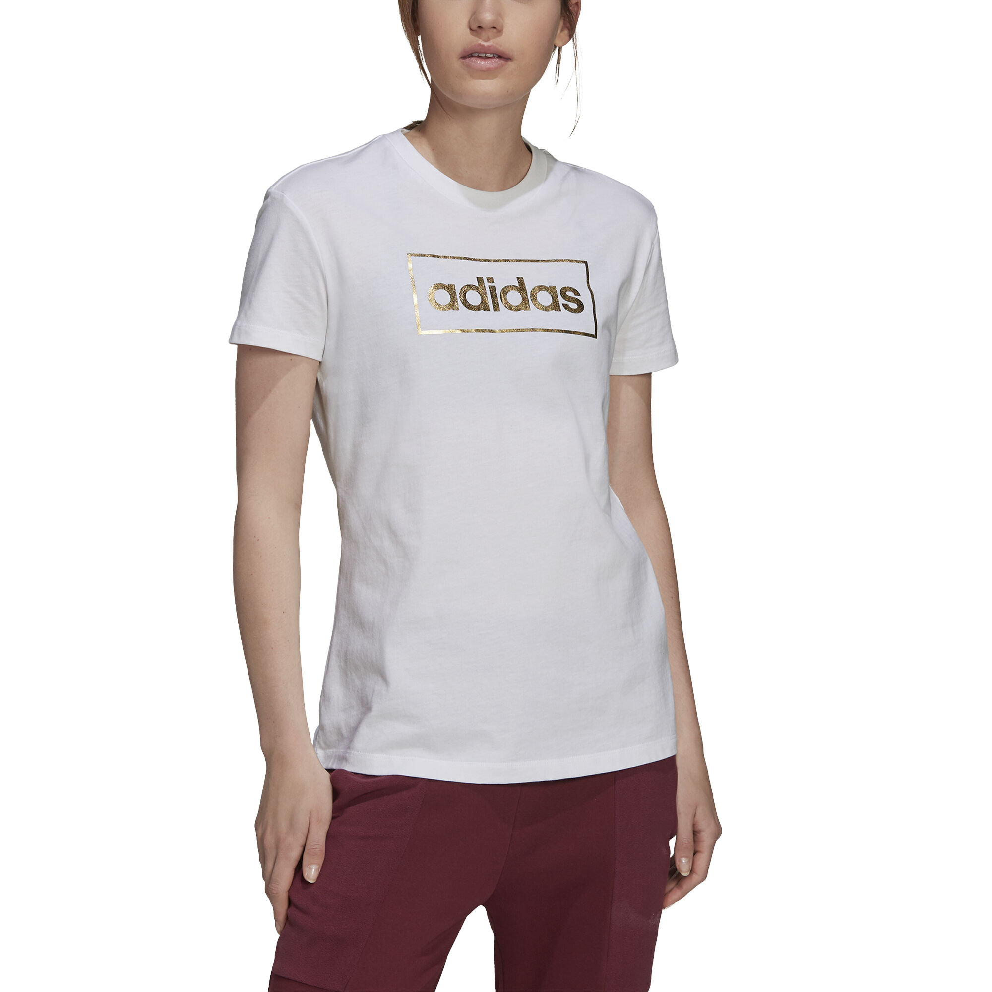 adidas Freelift BX T Shirt Damen WeiB Gold online kaufen Running Point AT