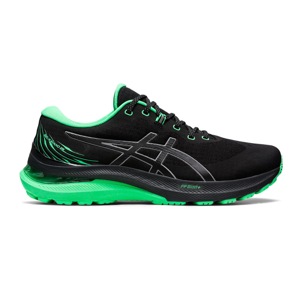 Asics Gel-Kayano 29 Lite-Show Stabilitätsschuh Herren - Schwarz, Grün, Größe 41.5