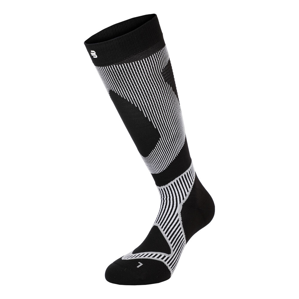 Bauerfeind Performance Kompressions-Socken Damen - Schwarz, Größe 35-37 M