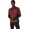 Road Winter Laufjacke Herren-Weinrot