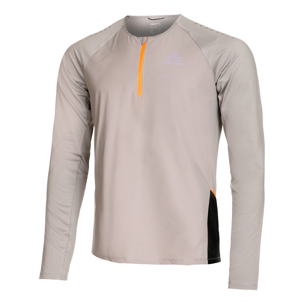 Craft Pro Trail Wind Lauftop Herren - Grau, Größe S