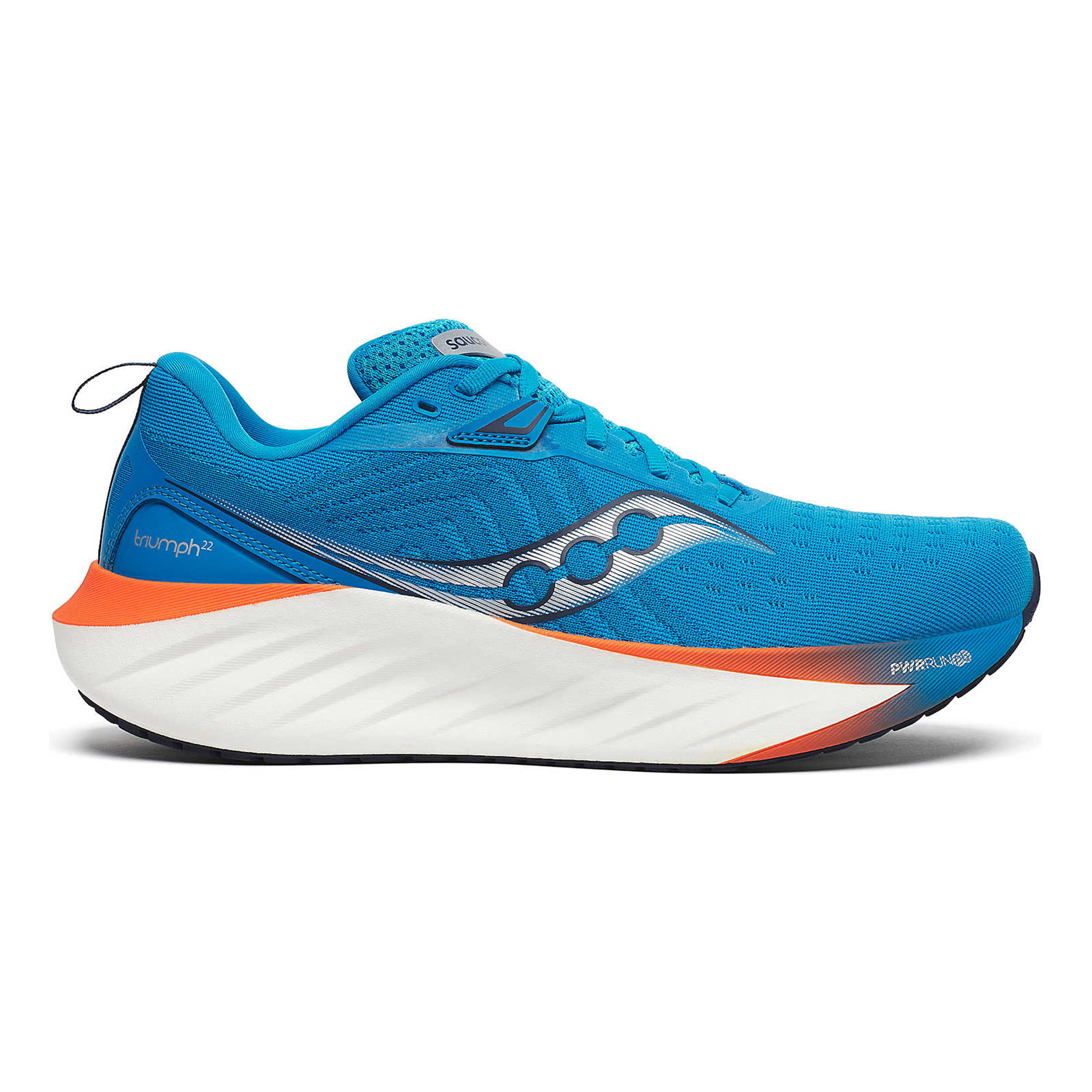 Saucony Triumph 22 Neutralschuh Herren Blau Orange in GroBe 43 online kaufen Running Point AT