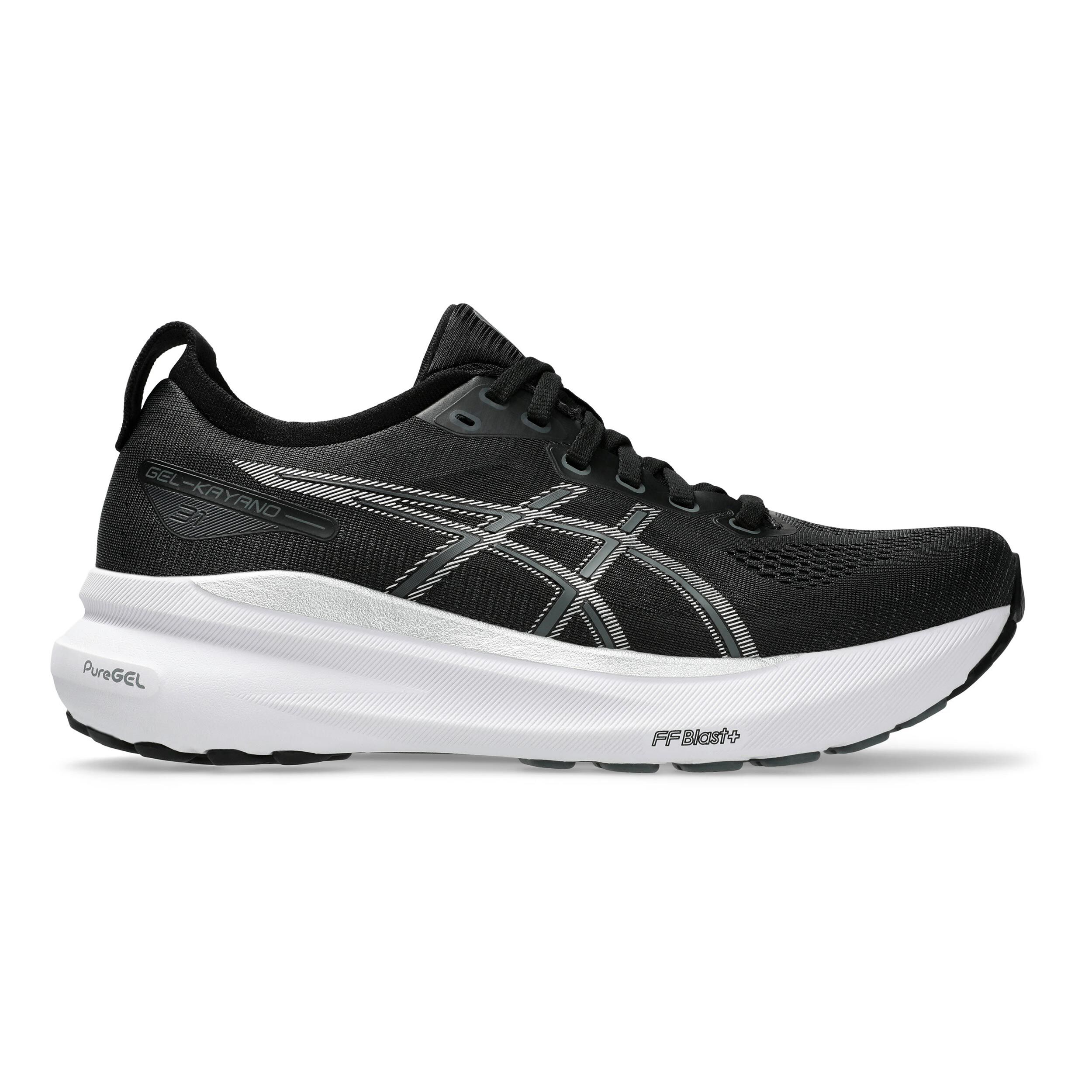 ASICS Gel Kayano 31 Stabilitatsschuh Damen Schwarz WeiB online kaufen Running Point AT