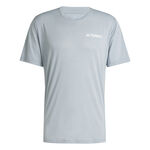 adidas Bekleidung adidas Terrex XPR Laufshirt Herren-Blaugrau