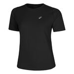 ASICS Bekleidung ASICS Road Laufshirt Damen-Schwarz