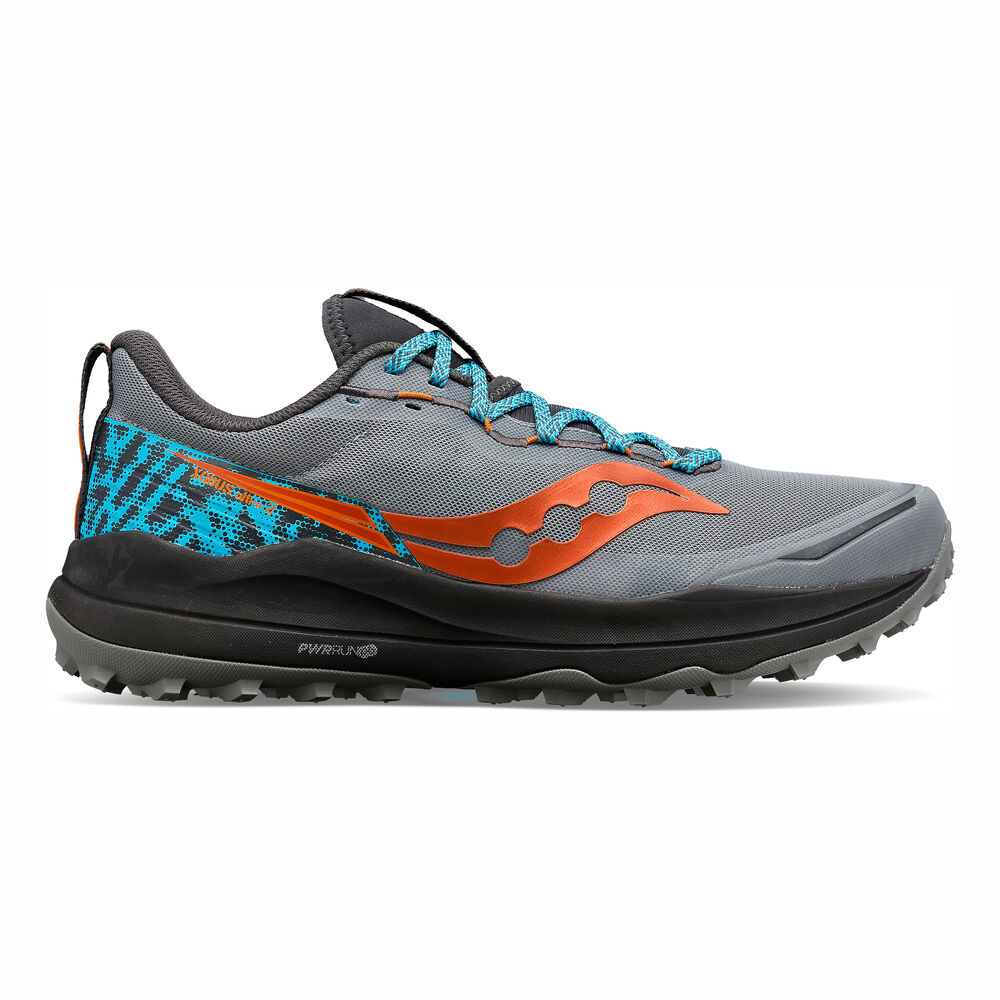 Saucony Xodus Ultra 2 Herren - Grau, Blau, Größe 42.5