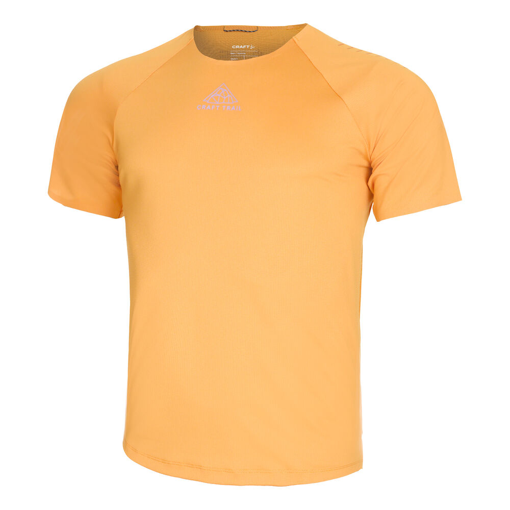 Craft Pro Trail Laufshirt Herren - Orange, Größe XL