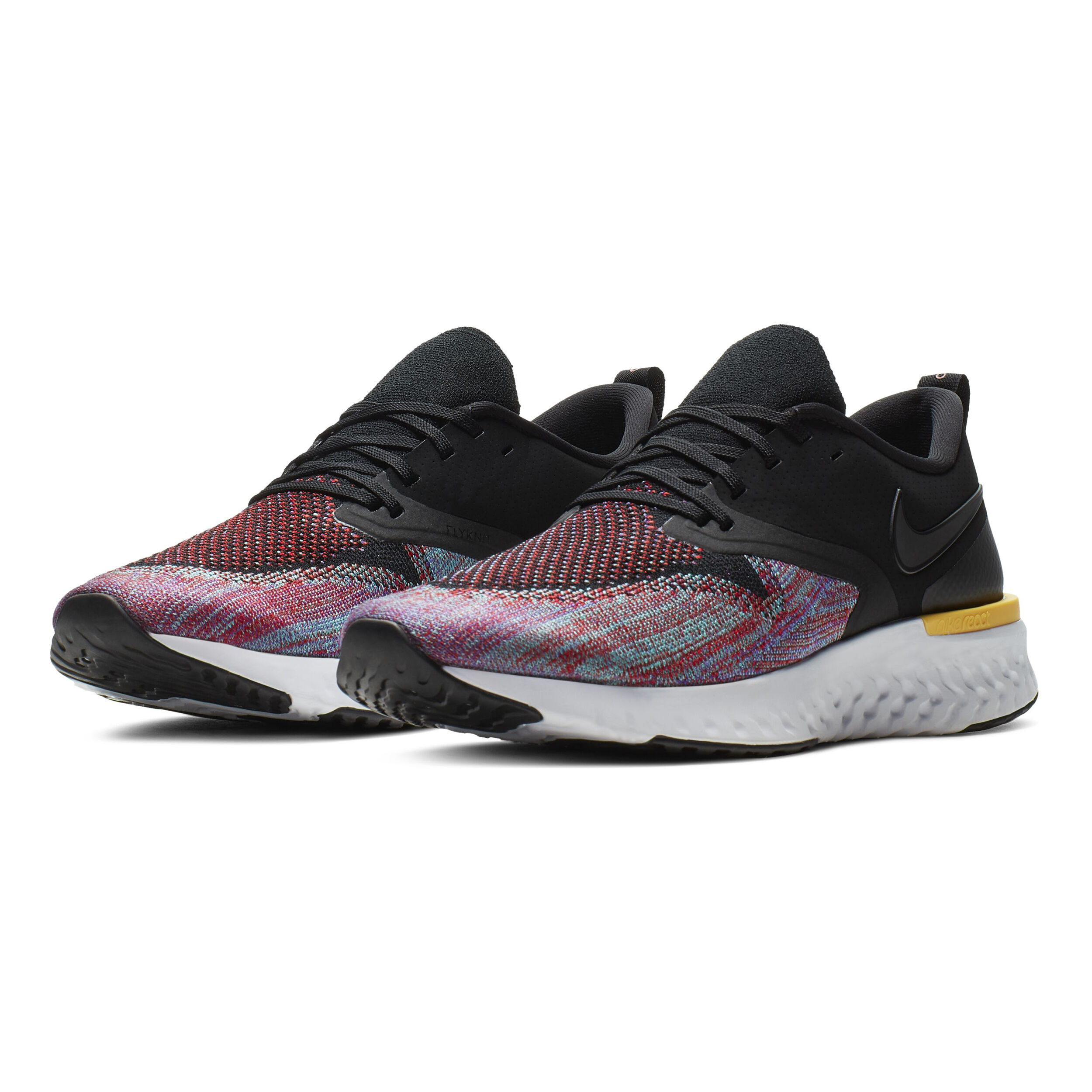 Nike Odyssey React Flyknit 2 Neutralschuh Herren Schwarz Mehrfarbig online kaufen Running Point AT