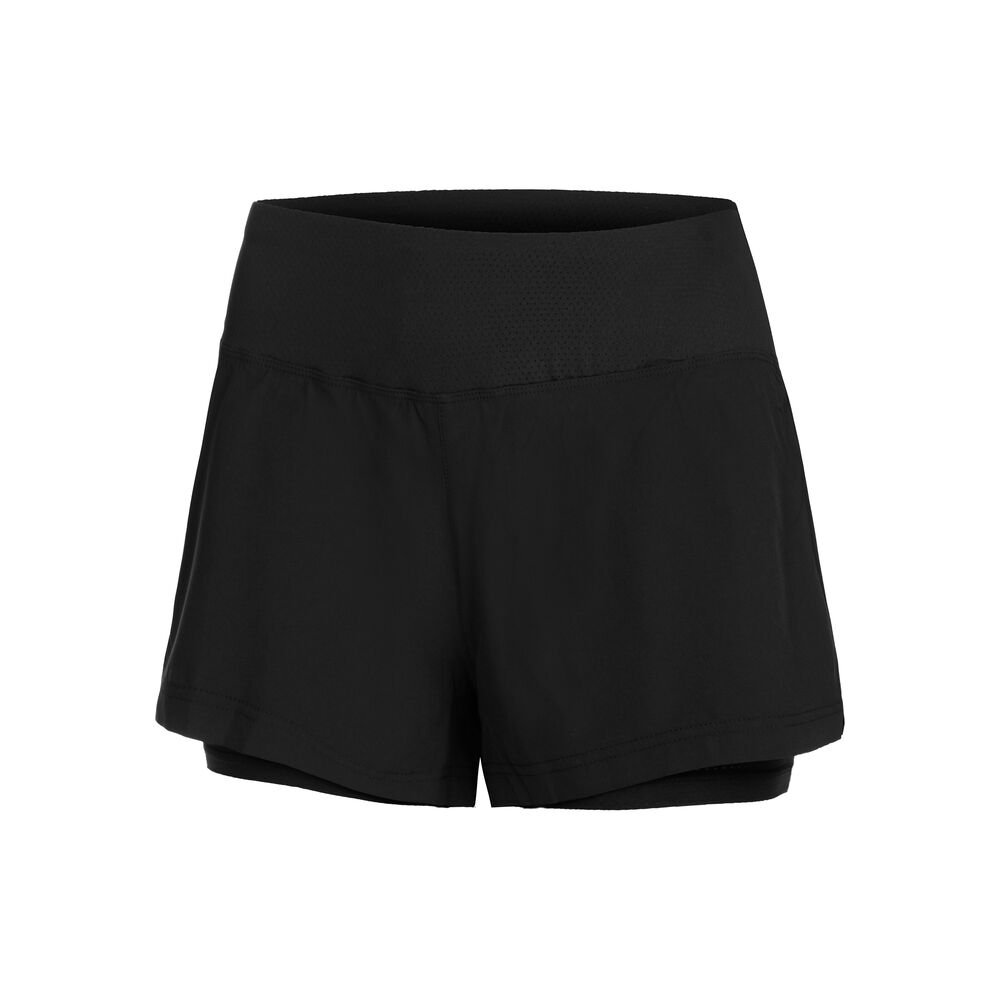 Craft ADV Essence 2in1 Laufshorts Damen - Schwarz, Größe XL