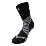 Bauerfeind Bekleidung Bauerfeind Performance Mid Cut Laufsocken Herren-Schwarz,Weiß