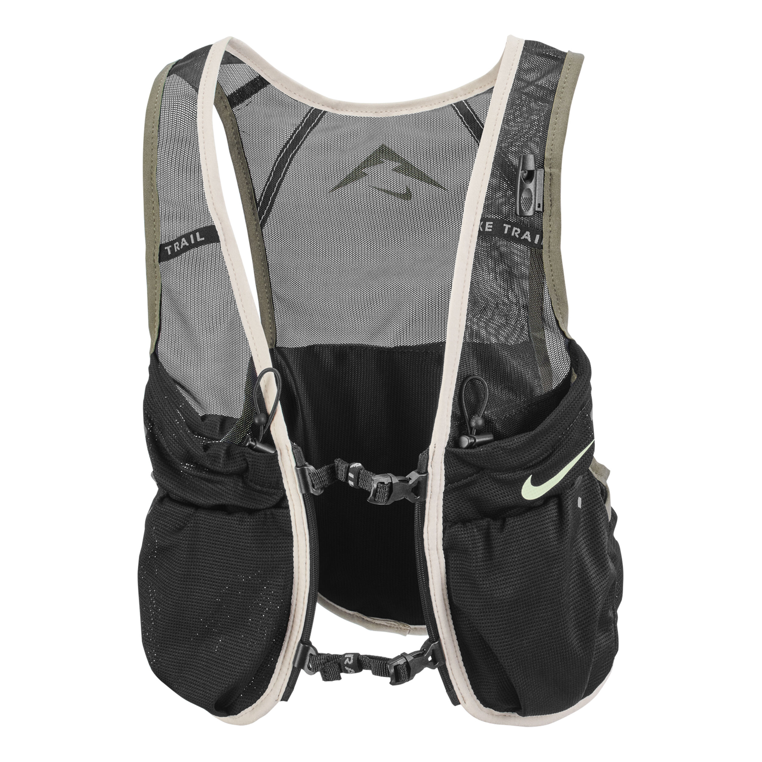 Nike Trail Vest 2.0 Trinkrucksack Schwarz Oliv online kaufen Running Point AT