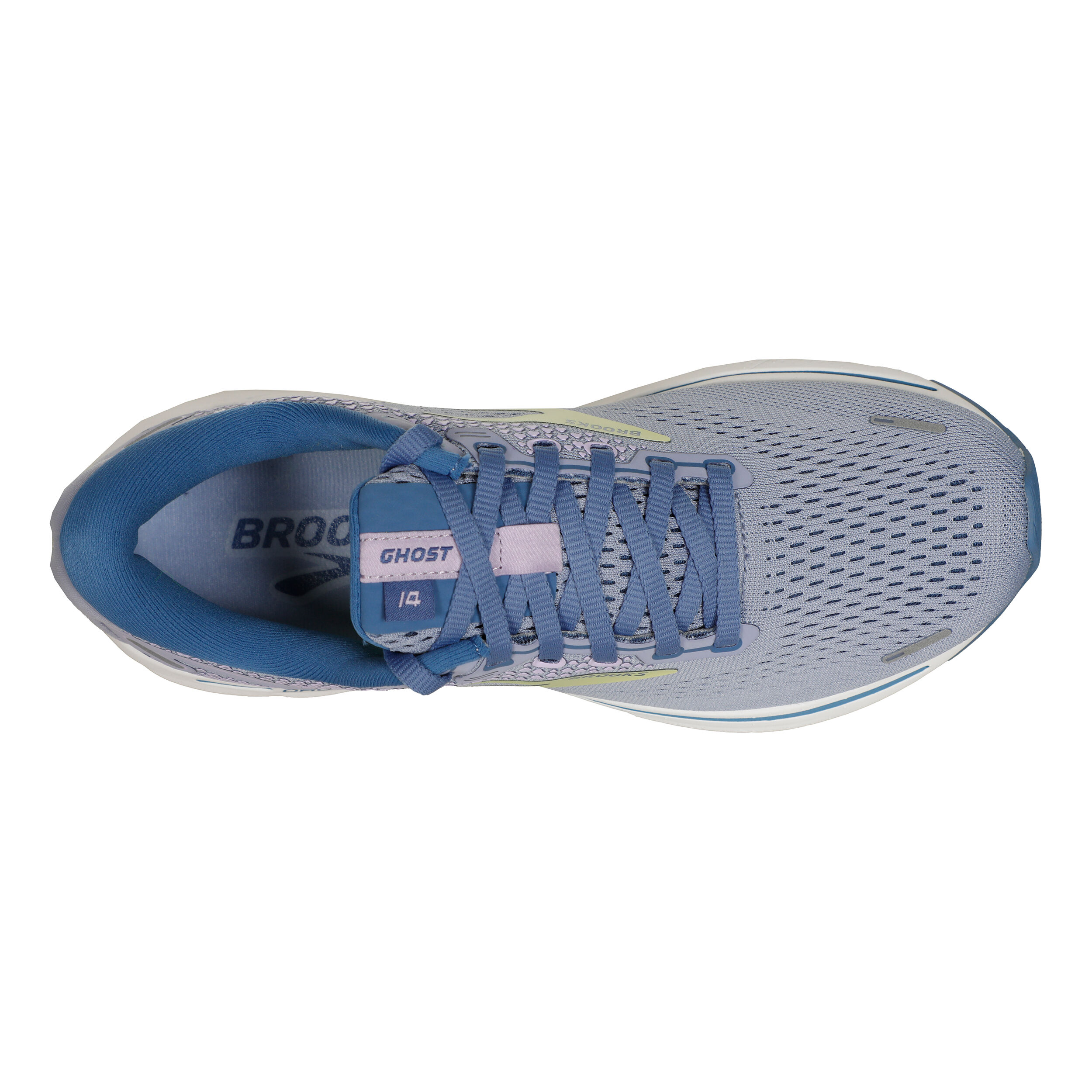 Brooks Ghost 14 Neutralschuh Damen Hellblau Limette online kaufen Running Point AT