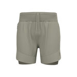 Odlo Bekleidung Odlo X-Alp Trail 6in 2in1 Laufshorts Herren-Grau