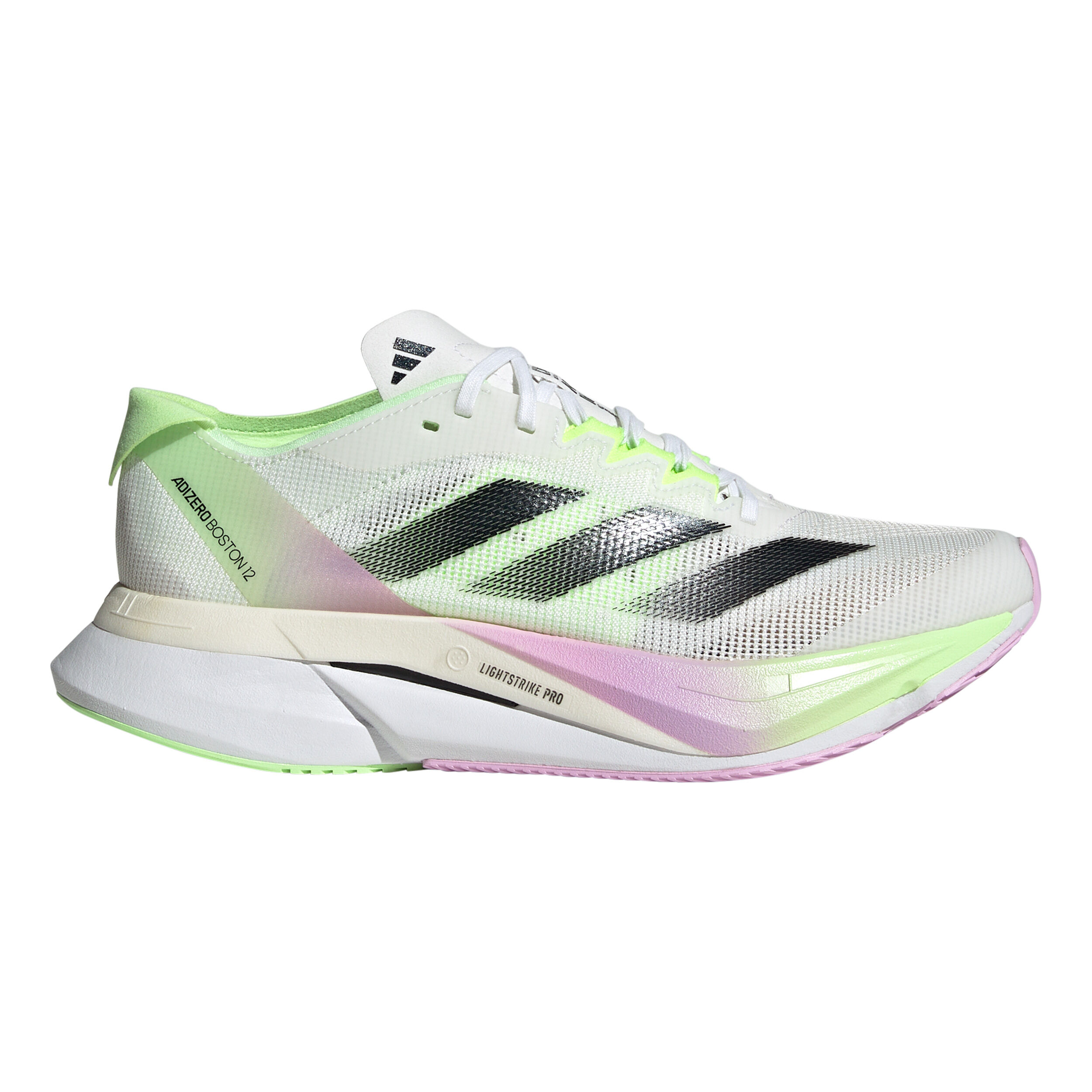 adidas Adizero Boston 12 Wettkampfschuh Damen WeiB Hellgrun online kaufen Running Point AT