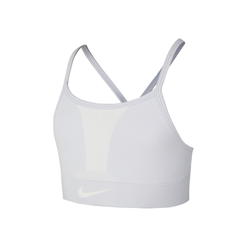 Nike Dri-Fit Indy Seamless Sport-BH Kinder - Lila, Größe L