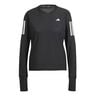 Own The Run Longsleeve Damen-Schwarz