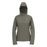 X-Alp Waterproof Laufjacke Damen-Khaki