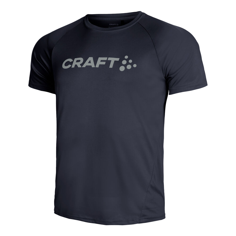 Craft Core Essence Logo Laufshirt Herren - Dunkelblau, Größe L