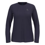 Odlo Bekleidung Odlo Zeroweight Chill-Tec Laufshirt Damen-Dunkelblau