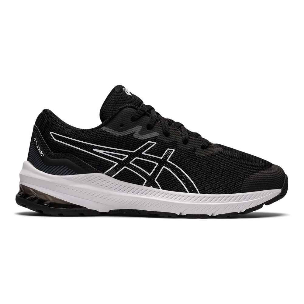 ASICS GT-1000 11 GS Stabilitätsschuh Kinder - Schwarz, Weiß, Größe 35.5