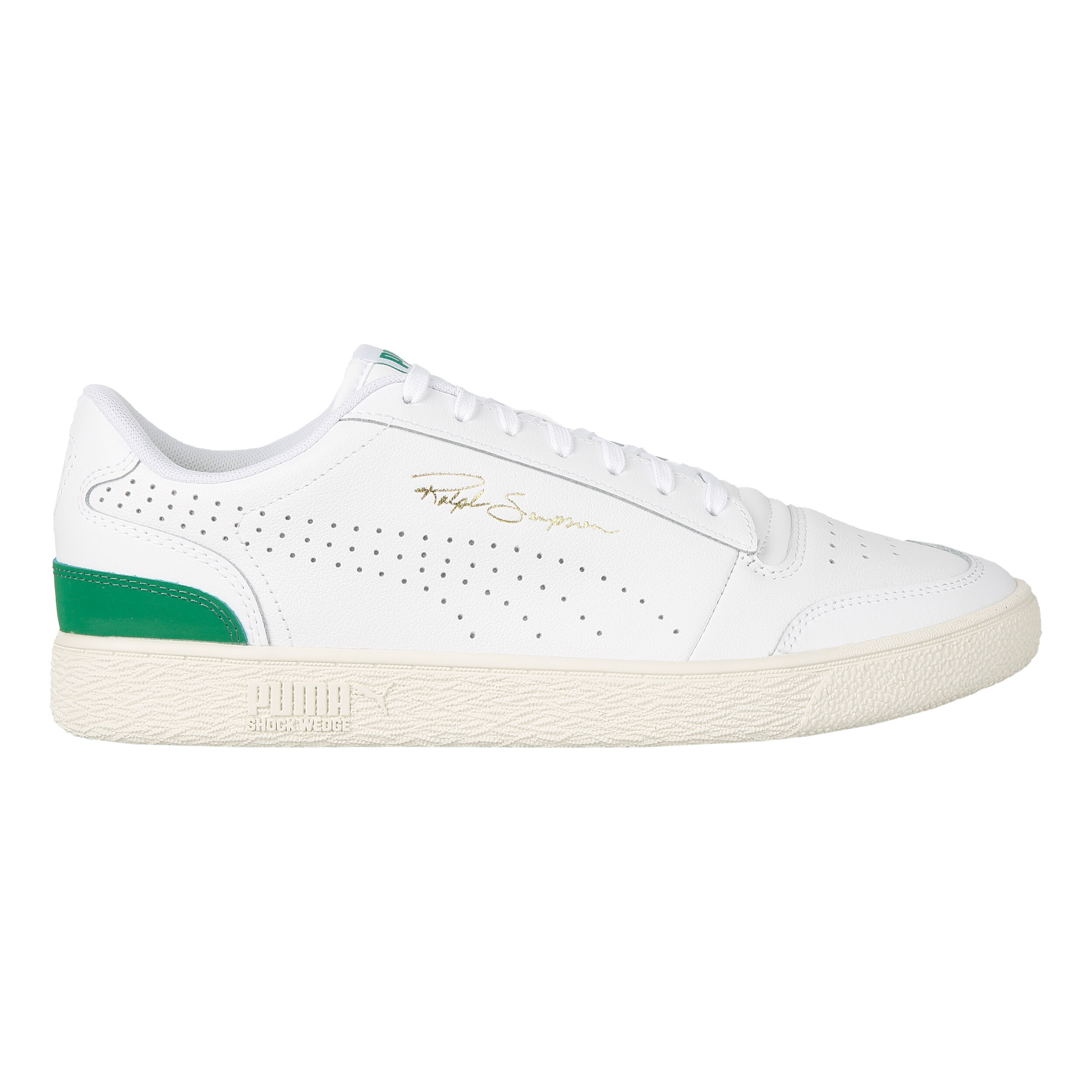 Puma Ralph Sampson Performance Soft Sneaker Herren WeiB Grun in GroBe 43 online kaufen Running Point AT