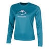 Fujitrail Logo Longsleeve Damen-Blau