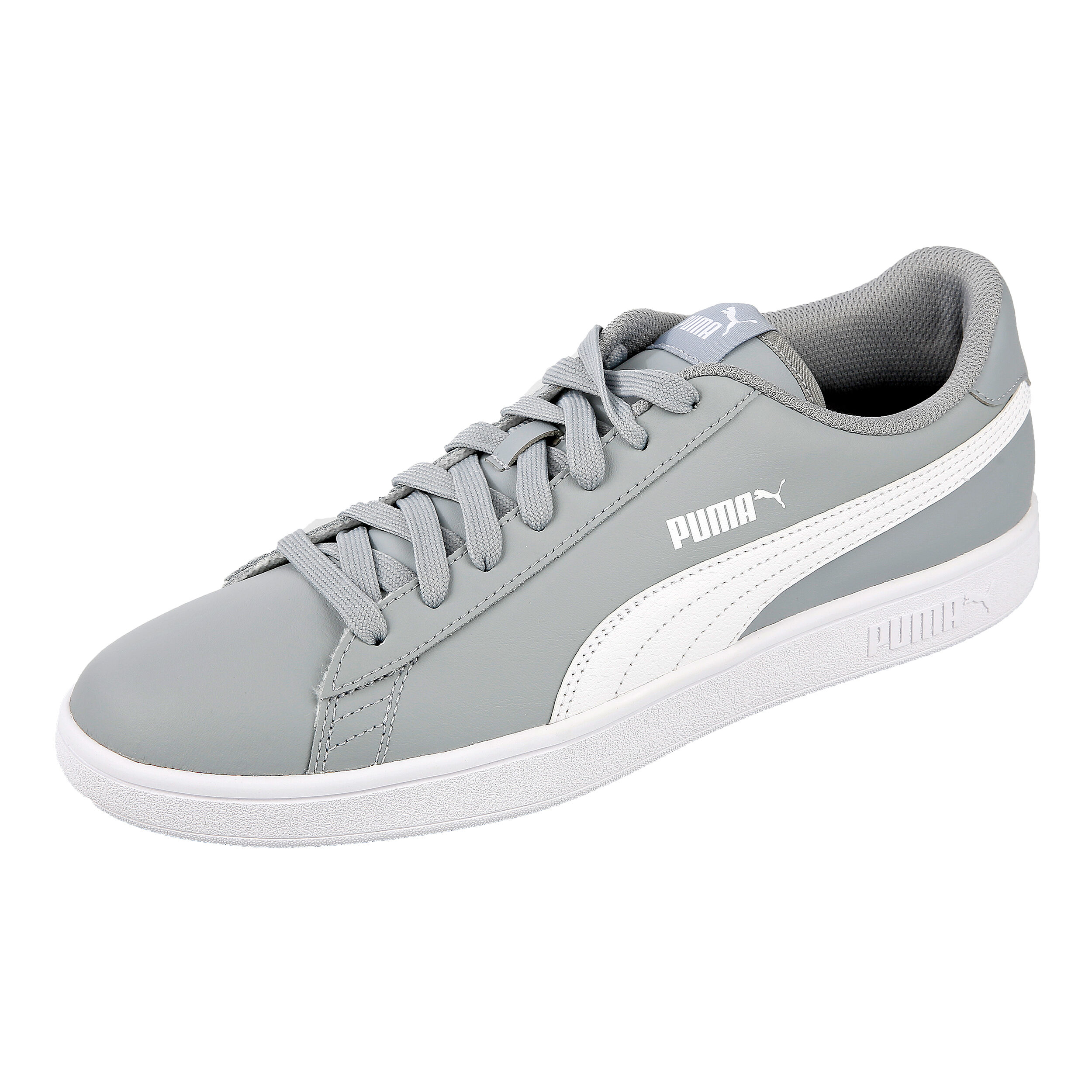 Puma Smash V2 L Sneaker Herren Grau WeiB online kaufen Running Point AT