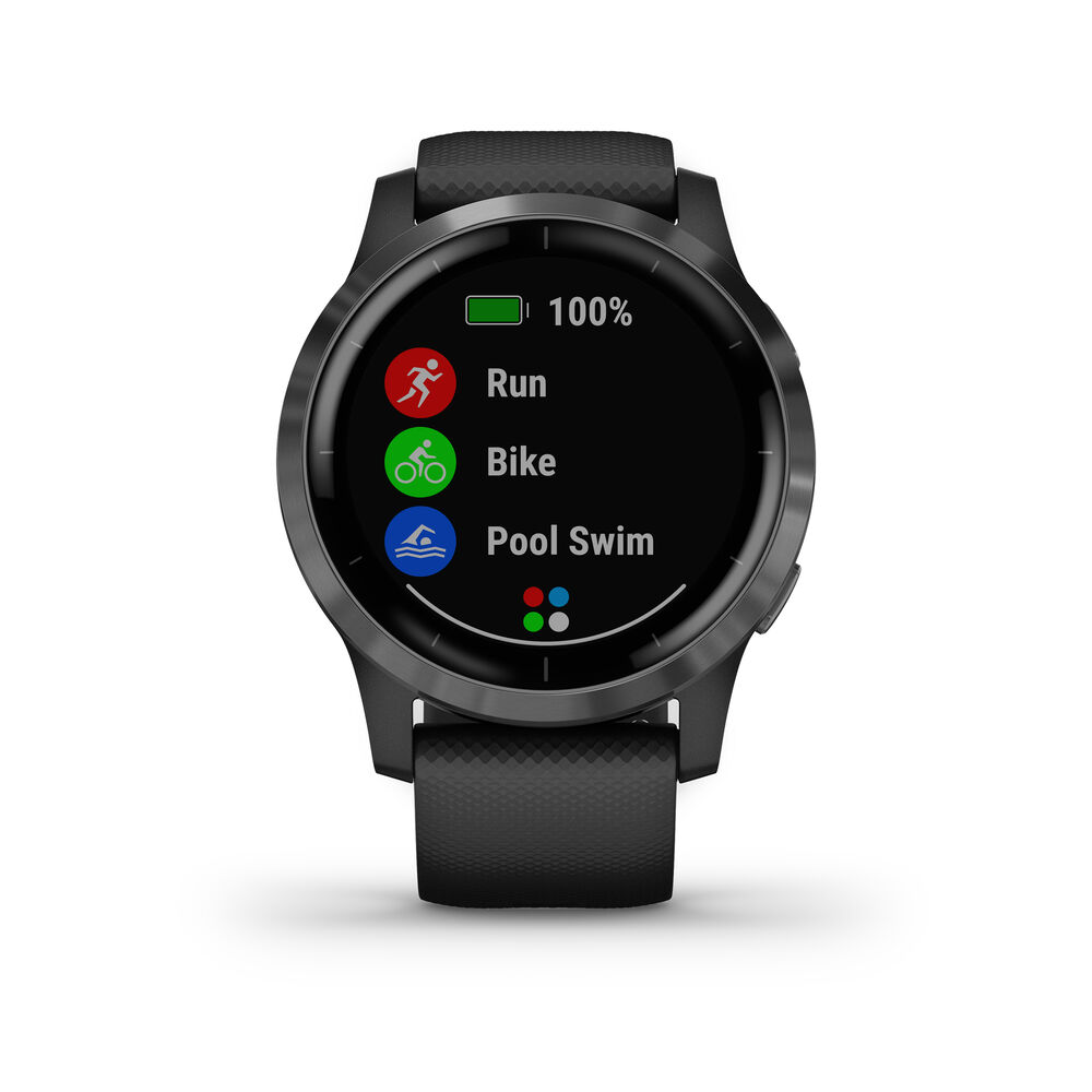 Garmin VIVOACTIVE 4 Pulsuhr - Dunkelgrau