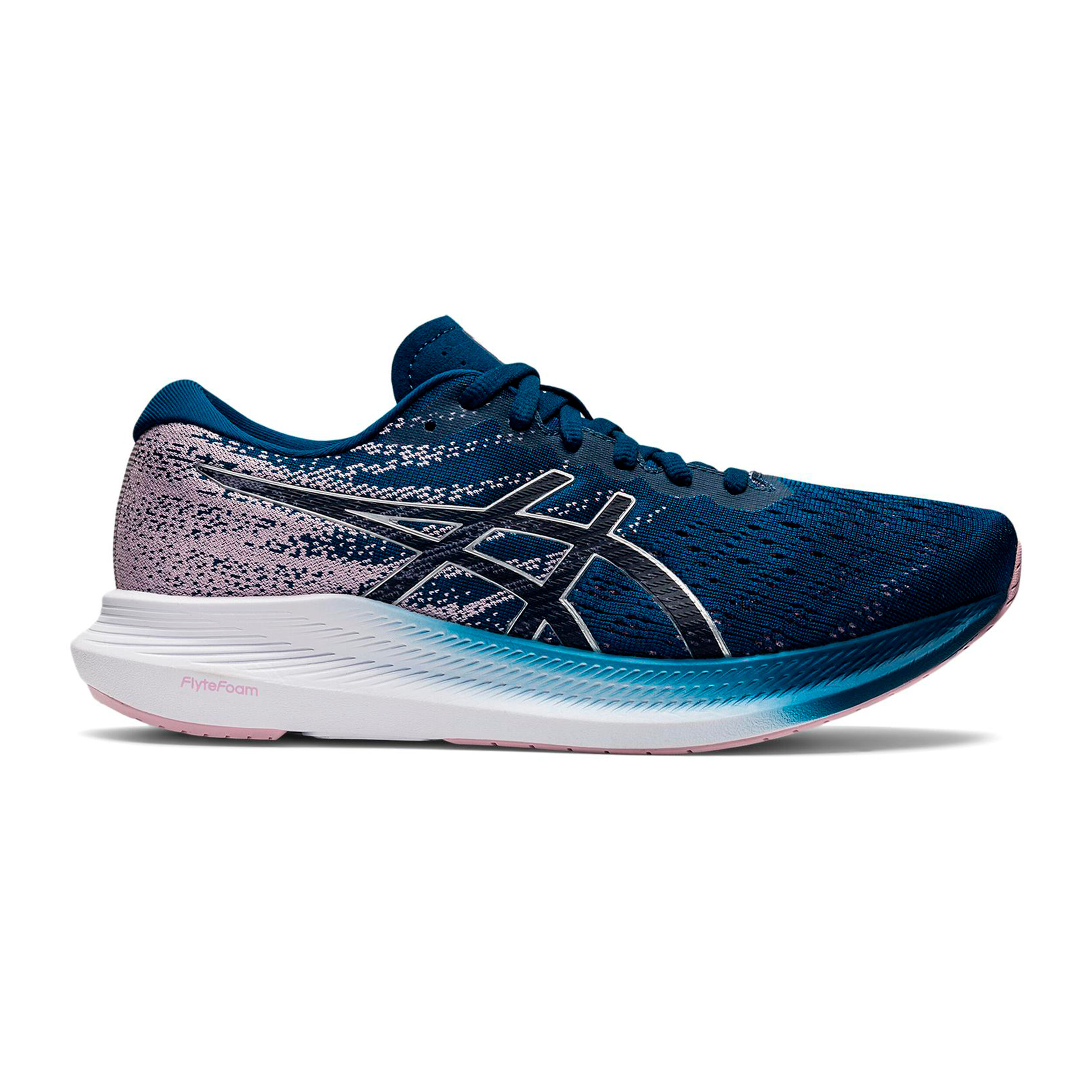 ASICS Evoride 3 Neutralschuh Damen Blau Silber online kaufen Running Point AT