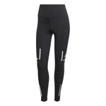 adidas Bekleidung adidas Ultimate Reflective 7/8 Lauftight Damen-Schwarz