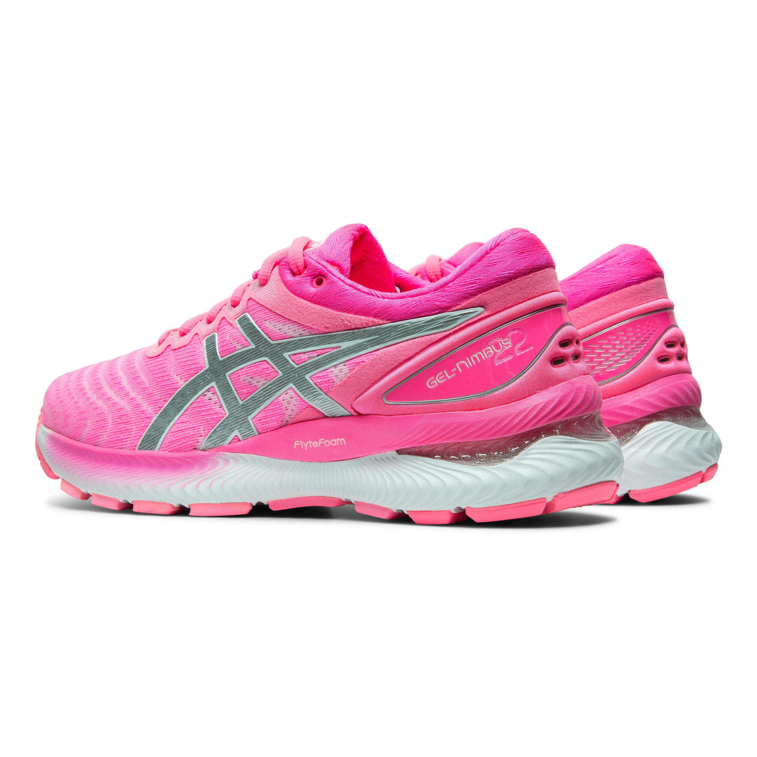 ASICS Gel Nimbus 22 Neutralschuh Damen Pink Silber online kaufen Running Point AT