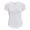 Streaker Laufshirt Damen-Weiß