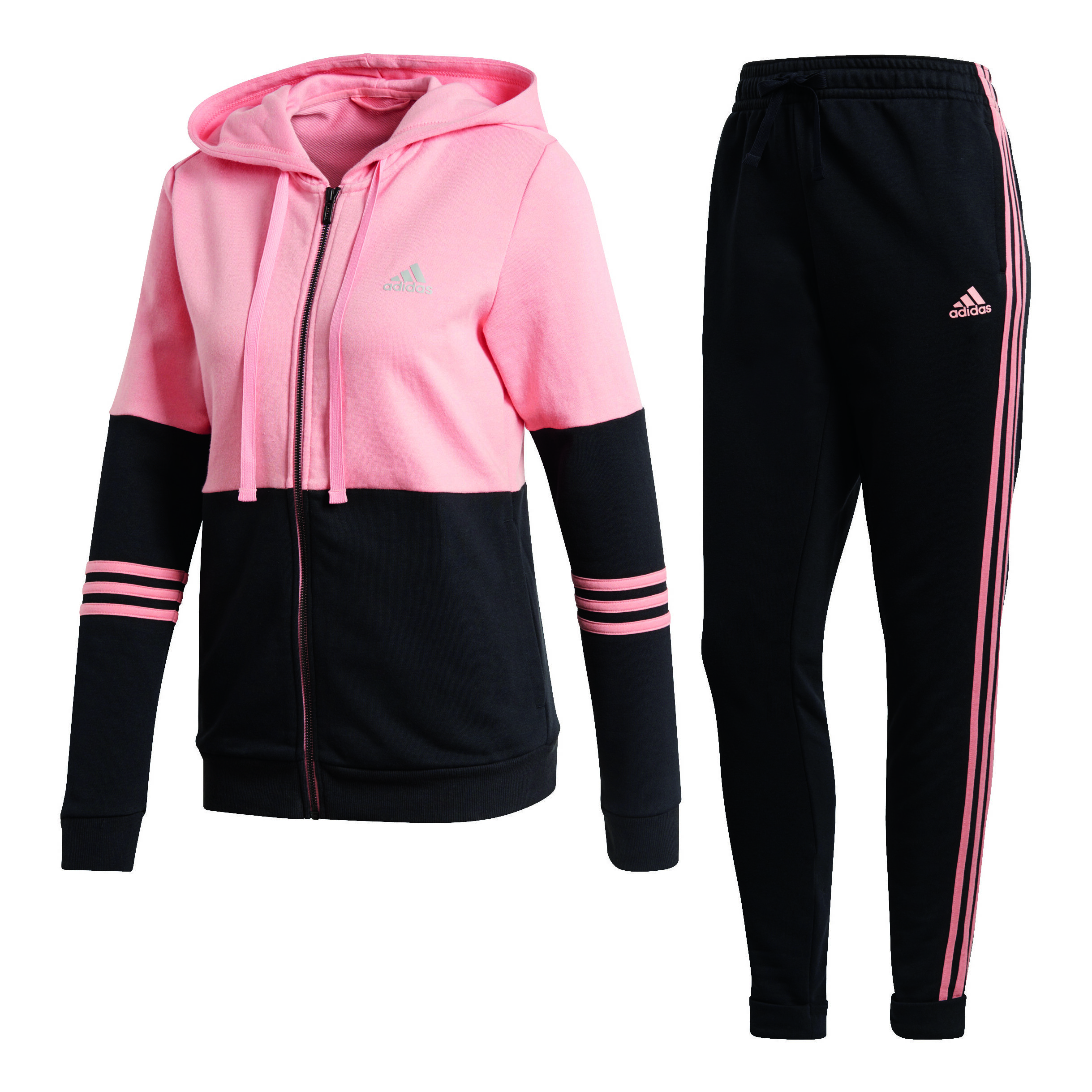 adidas Co Energize Trainingsanzug Damen Rosa Schwarz online kaufen Running Point AT