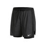 Dri-Fit Stride Hybrid 5in 2in1 Laufshorts Herren-Schwarz,Grau