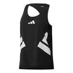 adidas Bekleidung adidas Road To Records Tank-Top Damen-Schwarz,Weiß