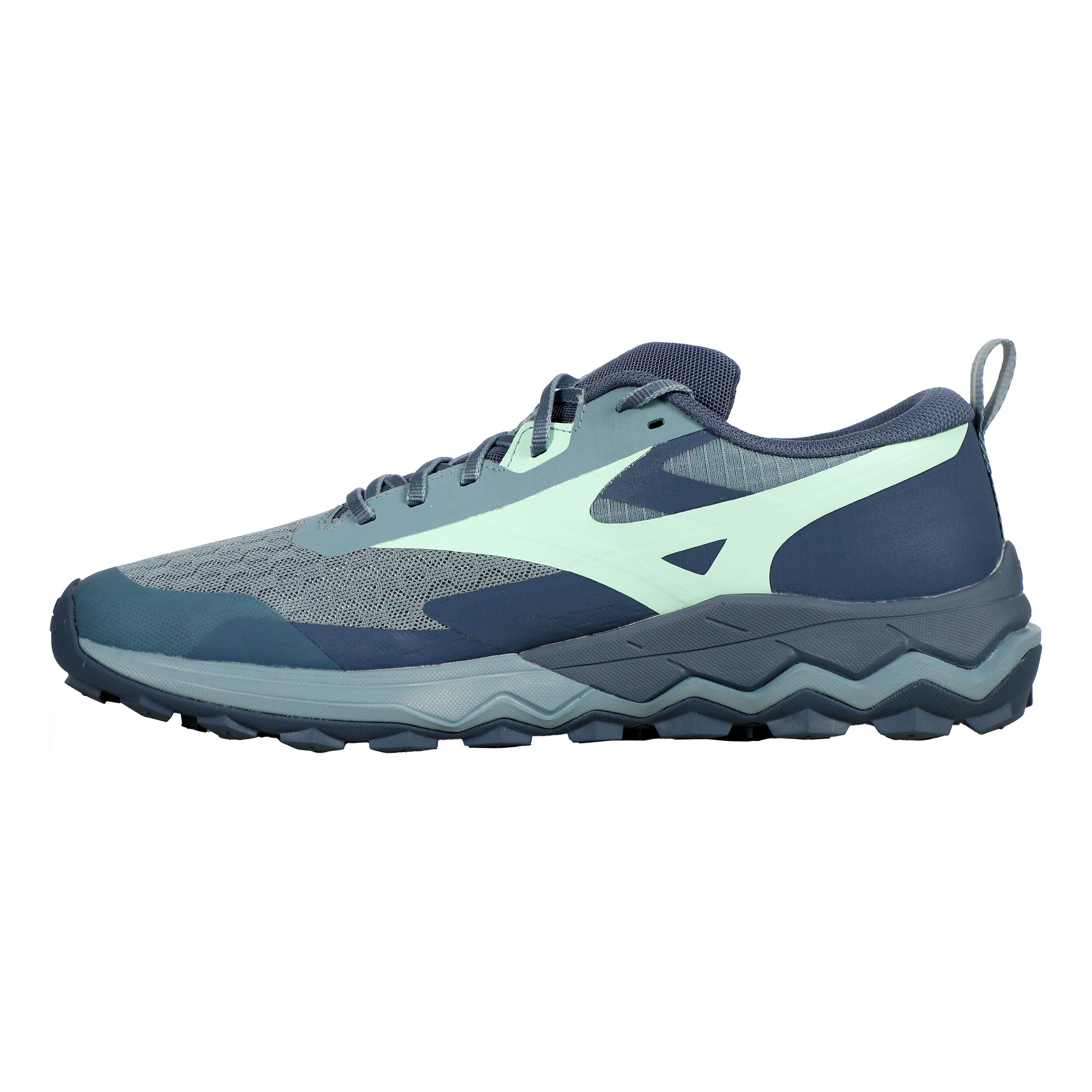 Mizuno Wave Ibuki 5 Trailschuh Herren Petrol, Dunkelblau in