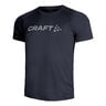 Core Essence Logo Laufshirt Herren-Dunkelblau