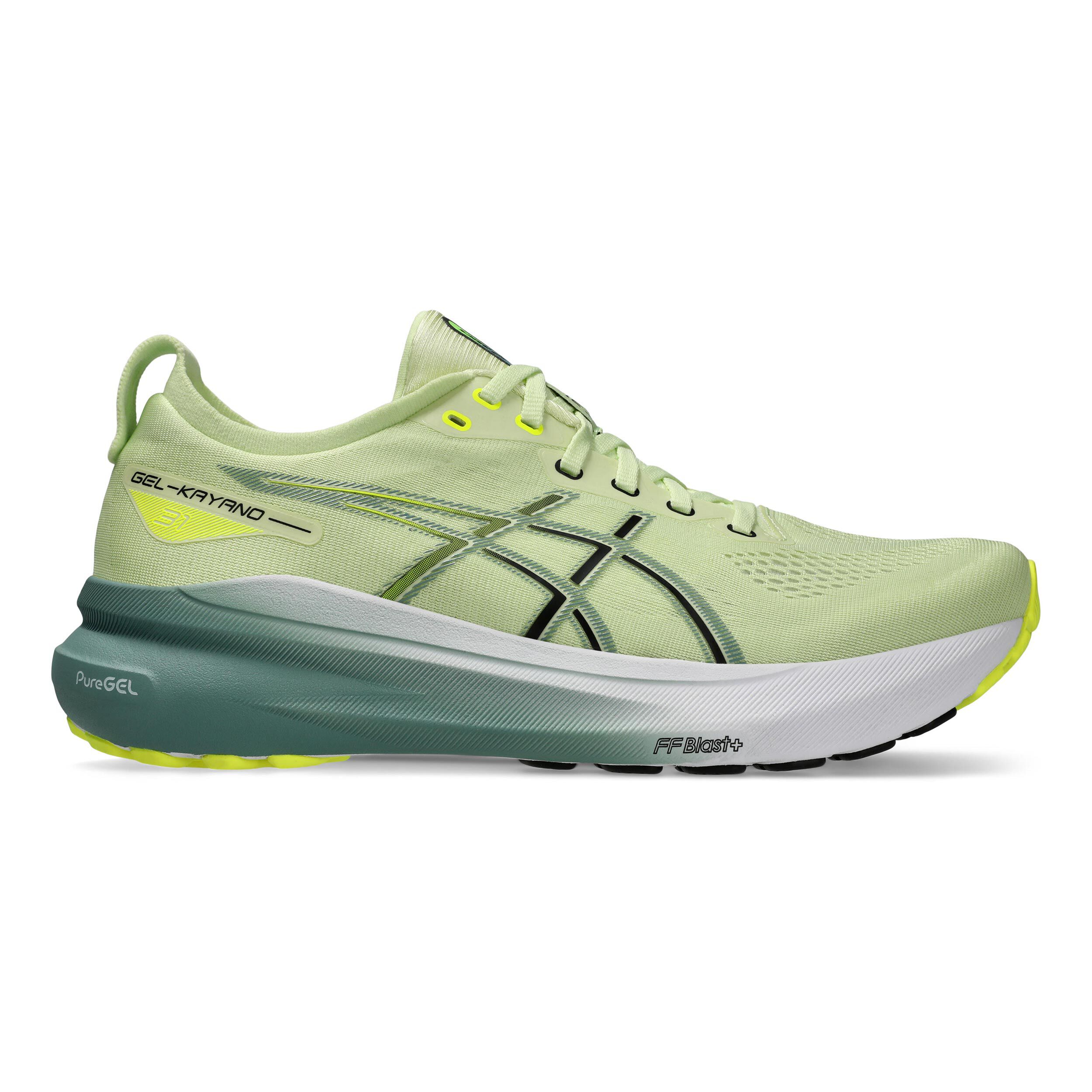 ASICS Gel Kayano 31 Stabilitatsschuh Herren Grun WeiB online kaufen Running Point AT