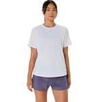 ASICS Bekleidung ASICS Core Laufshirt Damen-weiß
