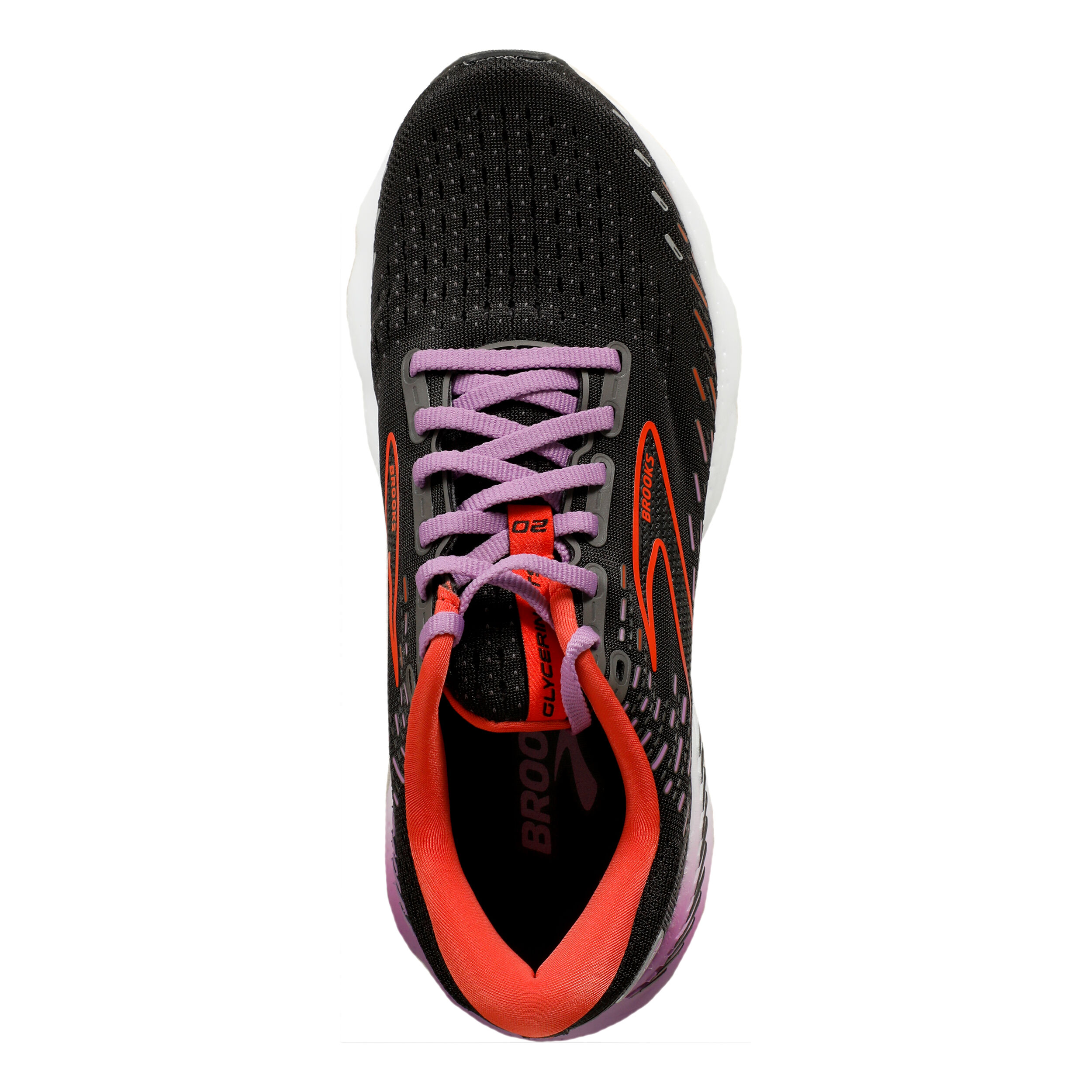 Brooks Glycerin 20 Neutralschuh Damen Schwarz Orange online kaufen Running Point AT