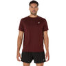 Core Laufshirt Herren-Weinrot