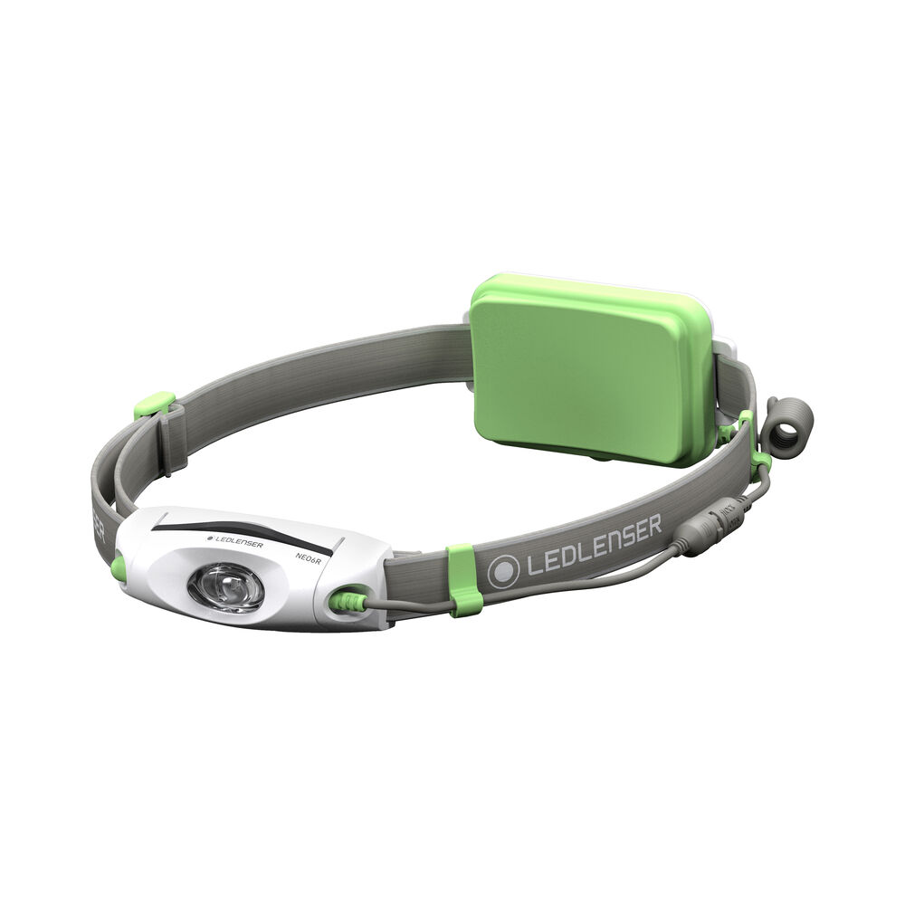 Ledlenser NEO6R Stirnlampe - Grau, Grün