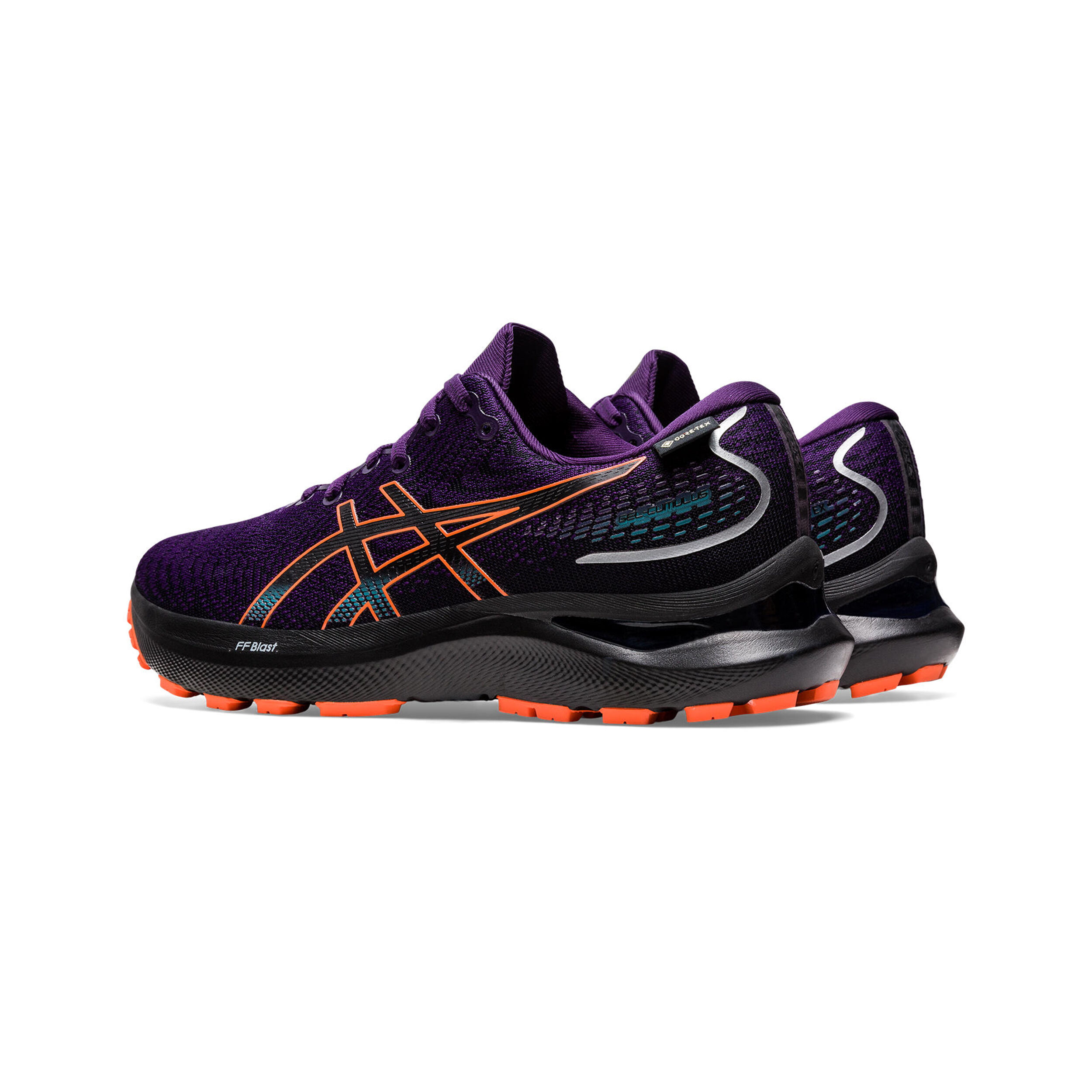 ASICS Gel Cumulus 24 GTX Trailschuh Damen Grau Orange online kaufen Running Point AT
