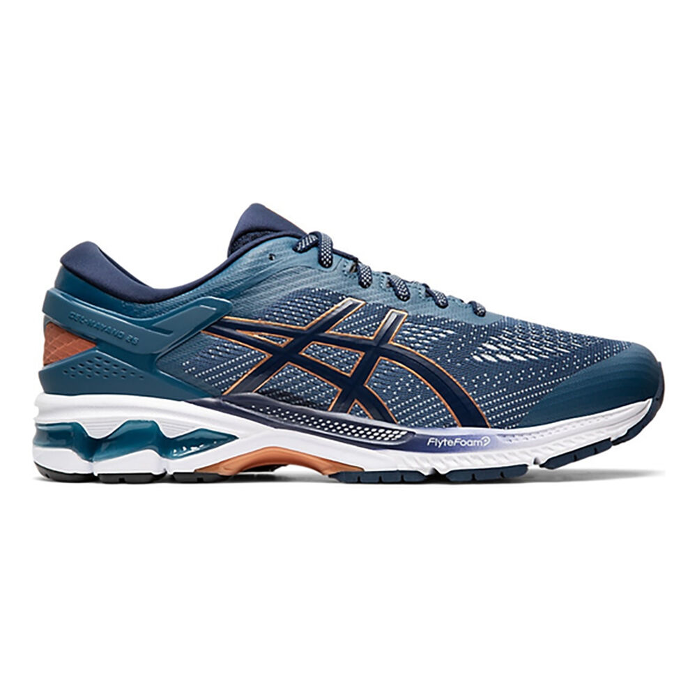 ASICS Gel Kayano 26 Stabilitatsschuh Herren Petrol Dunkelblau online kaufen Running Point AT