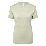 Newline Bekleidung Newline Riverside Seamless T-Shirt Laufshirt Damen-Grau