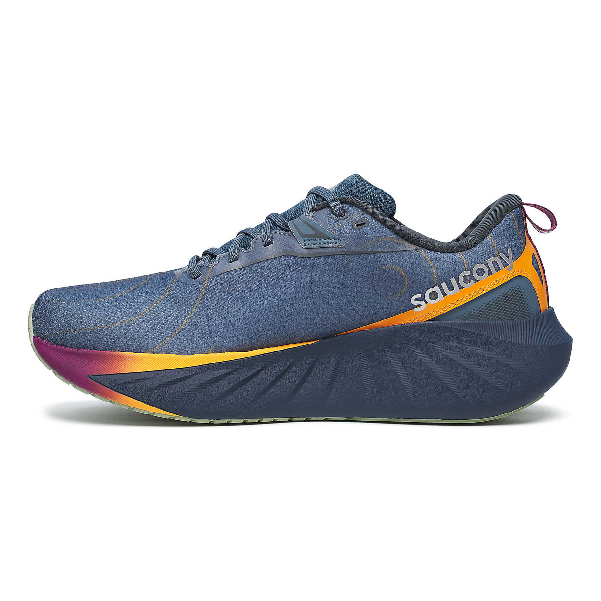 Saucony Triumph 22 GTX Neutralschuh Herren Blaugrau Orange online kaufen Running Point AT