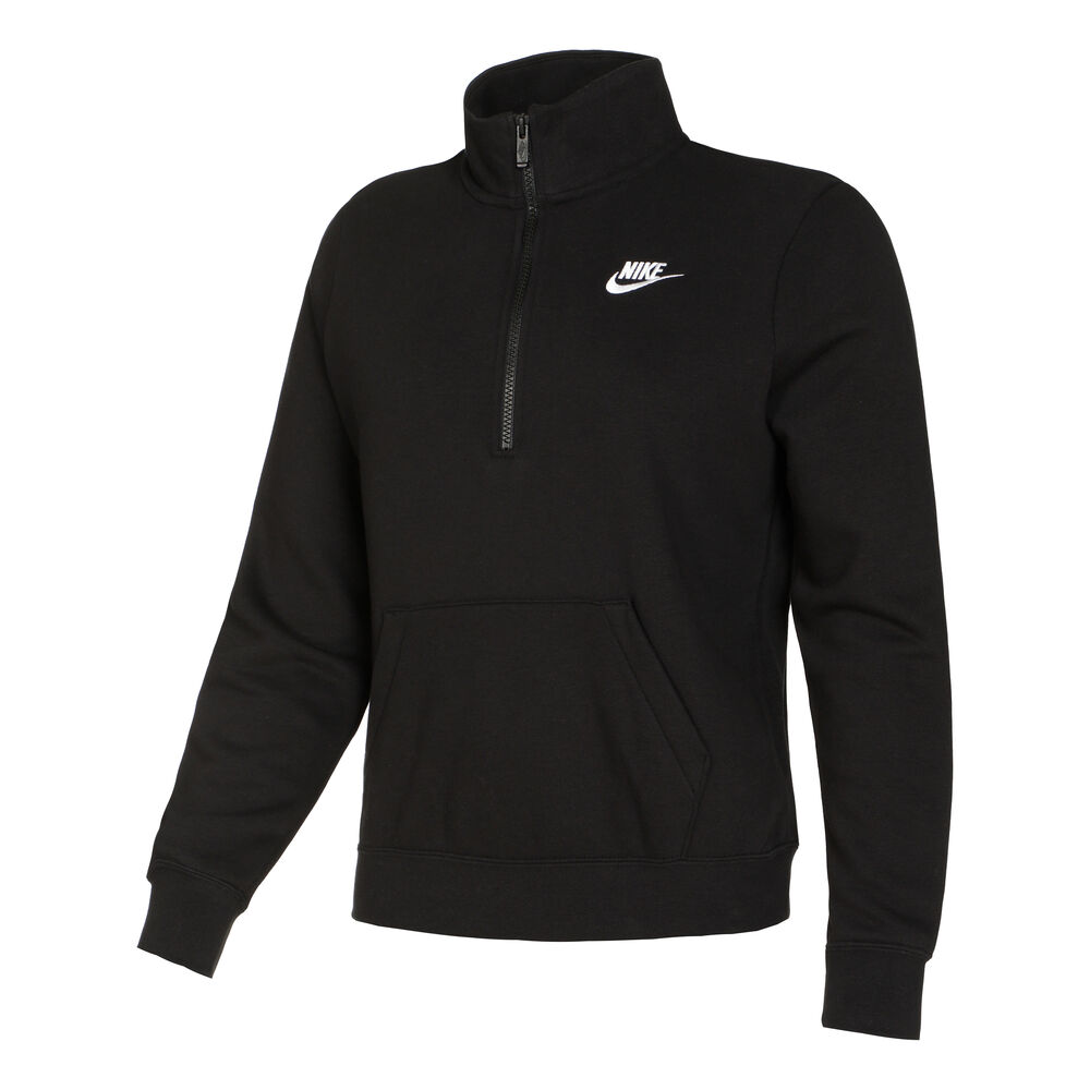 Nike Sportswear New Sportswear Club Half-Zip Sweatshirt Damen - Schwarz, Größe M
